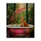 Stupell Industries Leopard in Lush Tropical Bath Canvas Design by Heidi Kuntz